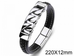 HY Wholesale Jewelry Fashion Bracelets (Leather)-HY0018B213