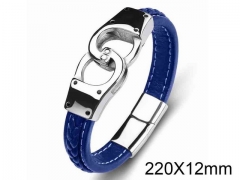 HY Wholesale Jewelry Fashion Bracelets (Leather)-HY0018B032