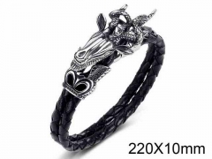 HY Wholesale Jewelry Animal Style Bracelets (Leather)-HY0018B236