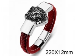 HY Wholesale Jewelry Animal Style Bracelets (Leather)-HY0018B181