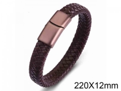 HY Wholesale Jewelry Fashion Bracelets (Leather)-HY0018B070