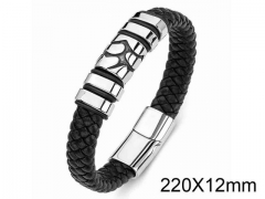 HY Wholesale Jewelry Fashion Bracelets (Leather)-HY0018B227