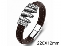 HY Wholesale Jewelry Fashion Bracelets (Leather)-HY0018B216
