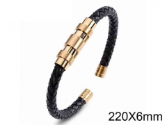 HY Wholesale Jewelry Fashion Bracelets (Leather)-HY0018B106
