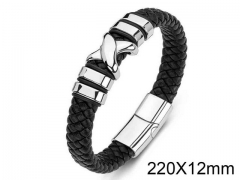 HY Wholesale Jewelry Fashion Bracelets (Leather)-HY0018B156