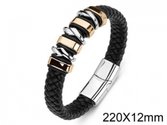 HY Wholesale Jewelry Fashion Bracelets (Leather)-HY0018B127