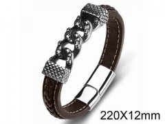HY Wholesale Jewelry Fashion Bracelets (Leather)-HY0018B175