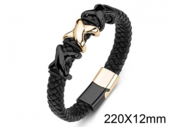 HY Wholesale Jewelry Fashion Bracelets (Leather)-HY0018B151