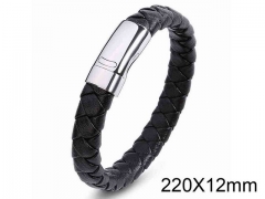 HY Wholesale Jewelry Fashion Bracelets (Leather)-HY0018B061