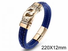 HY Wholesale Jewelry Fashion Bracelets (Leather)-HY0018B135