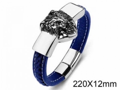 HY Wholesale Jewelry Animal Style Bracelets (Leather)-HY0018B180