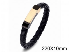 HY Wholesale Jewelry Fashion Bracelets (Leather)-HY0018B065