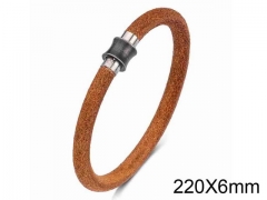 HY Wholesale Jewelry Fashion Bracelets (Leather)-HY0018B102