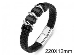 HY Wholesale Jewelry Fashion Bracelets (Leather)-HY0018B126