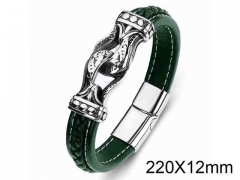 HY Wholesale Jewelry Animal Style Bracelets (Leather)-HY0018B190