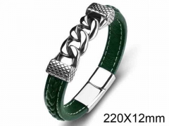 HY Wholesale Jewelry Fashion Bracelets (Leather)-HY0018B122