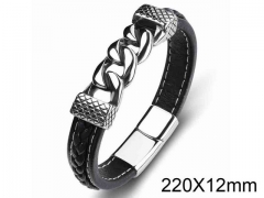 HY Wholesale Jewelry Fashion Bracelets (Leather)-HY0018B123