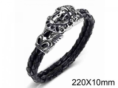 HY Wholesale Jewelry Fashion Bracelets (Leather)-HY0018B017