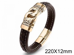 HY Wholesale Jewelry Fashion Bracelets (Leather)-HY0018B134
