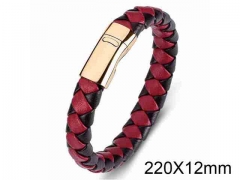 HY Wholesale Jewelry Fashion Bracelets (Leather)-HY0018B001