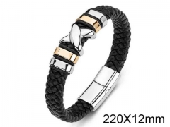 HY Wholesale Jewelry Fashion Bracelets (Leather)-HY0018B155