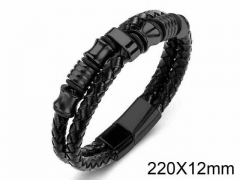 HY Wholesale Jewelry Fashion Bracelets (Leather)-HY0018B092