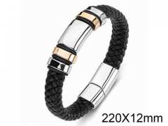 HY Wholesale Jewelry Fashion Bracelets (Leather)-HY0018B223