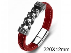 HY Wholesale Jewelry Fashion Bracelets (Leather)-HY0018B177