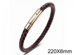 HY Wholesale Jewelry Fashion Bracelets (Leather)-HY0018B007