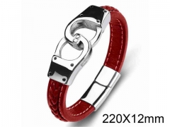 HY Wholesale Jewelry Fashion Bracelets (Leather)-HY0018B034