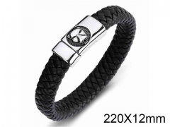 HY Wholesale Jewelry Animal Style Bracelets (Leather)-HY0018B049