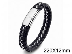 HY Wholesale Jewelry Fashion Bracelets (Leather)-HY0018B030