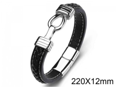 HY Wholesale Jewelry Fashion Bracelets (Leather)-HY0018B166
