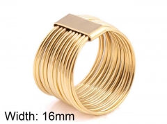 HY Jewelry Wholesale Stainless Steel 316L Popular Rings-HY0021R064