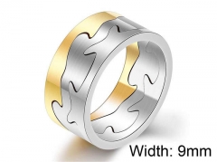 HY Jewelry Wholesale Stainless Steel 316L Popular Rings-HY0021R004