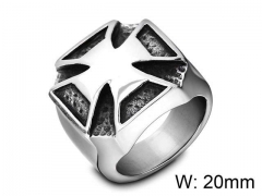 HY Wholesale Jewelry Stainless Steel 316L Religion Rings-HY0021R002