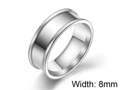 HY Jewelry Wholesale Stainless Steel 316L Popular Rings-HY0021R110