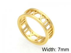 HY Jewelry Wholesale Stainless Steel 316L Hollow Rings-HY0041R0037