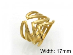 HY Jewelry Wholesale Stainless Steel 316L Hollow Rings-HY0041R0110