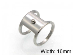 HY Jewelry Wholesale Stainless Steel 316L Hollow Rings-HY0041R0121
