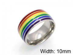 HY Jewelry Wholesale Stainless Steel 316L Popular Rings-HY0041R0097