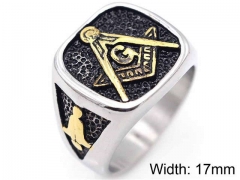 HY Jewelry Wholesale Stainless Steel 316L Religion Rings-HY0019R0094