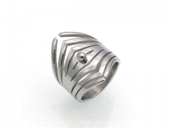 HY Jewelry Wholesale Stainless Steel 316L Hollow Rings-HY0041R0014