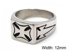 HY Jewelry Wholesale Stainless Steel 316L Religion Rings-HY0019R0153