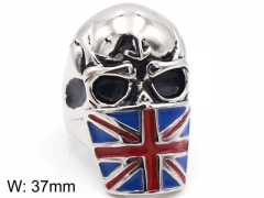HY Jewelry Wholesale Stainless Steel 316L Skull Rings-HY0019R0112