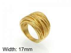 HY Jewelry Wholesale Stainless Steel 316L Hollow Rings-HY0041R0106