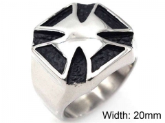 HY Jewelry Wholesale Stainless Steel 316L Religion Rings-HY0019R0111