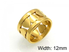 HY Jewelry Wholesale Stainless Steel 316L Hollow Rings-HY0041R0078