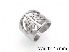 HY Jewelry Wholesale Stainless Steel 316L Hollow Rings-HY0041R0044