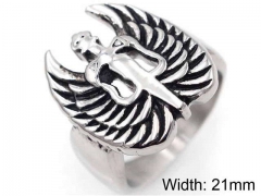 HY Jewelry Wholesale Stainless Steel 316L Religion Rings-HY0019R0029